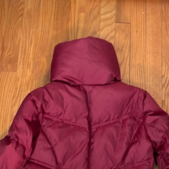 MARC New York Hooded Puffer Jacket Coat Burgundy size XS - Picture 10 of 12
